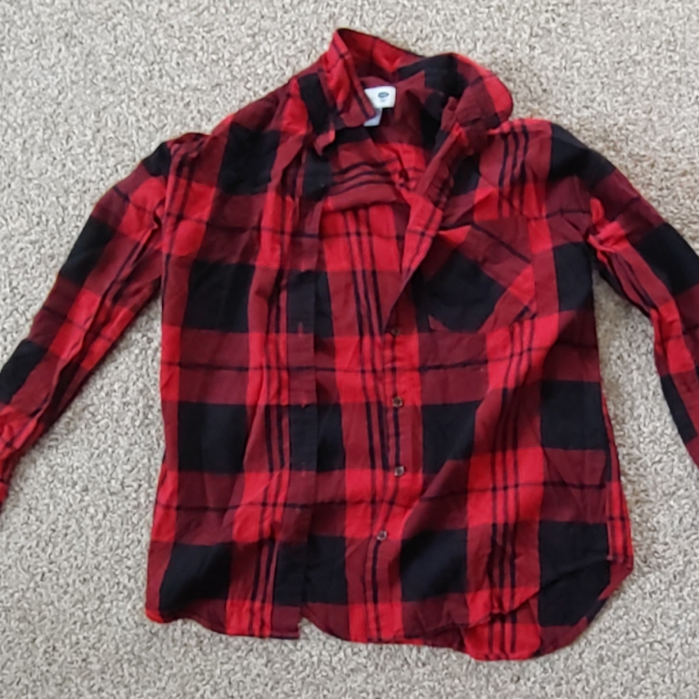 Plaid long sleeve